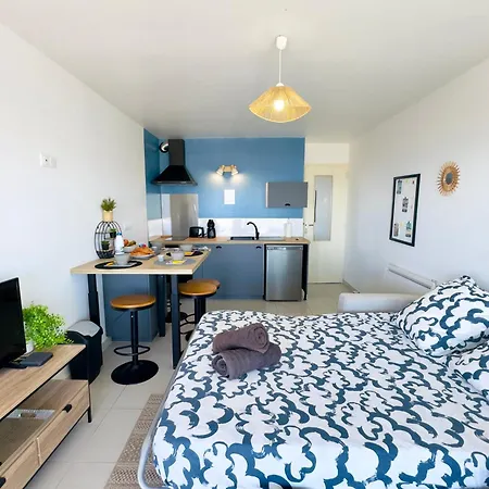 Appartement Cap Bleu - Air Conditioning - Direct Access - Sudséjourconciergerie *